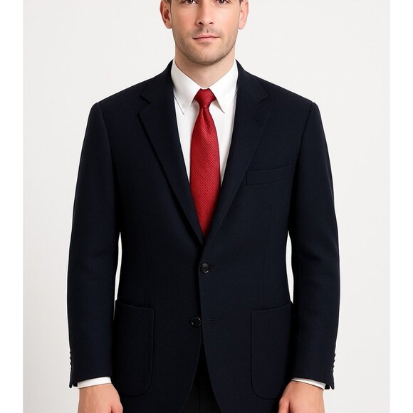 ST CROIX jacket blazer sport coat italian knit wool stretch soft structured 44R - Picture 11 of 11